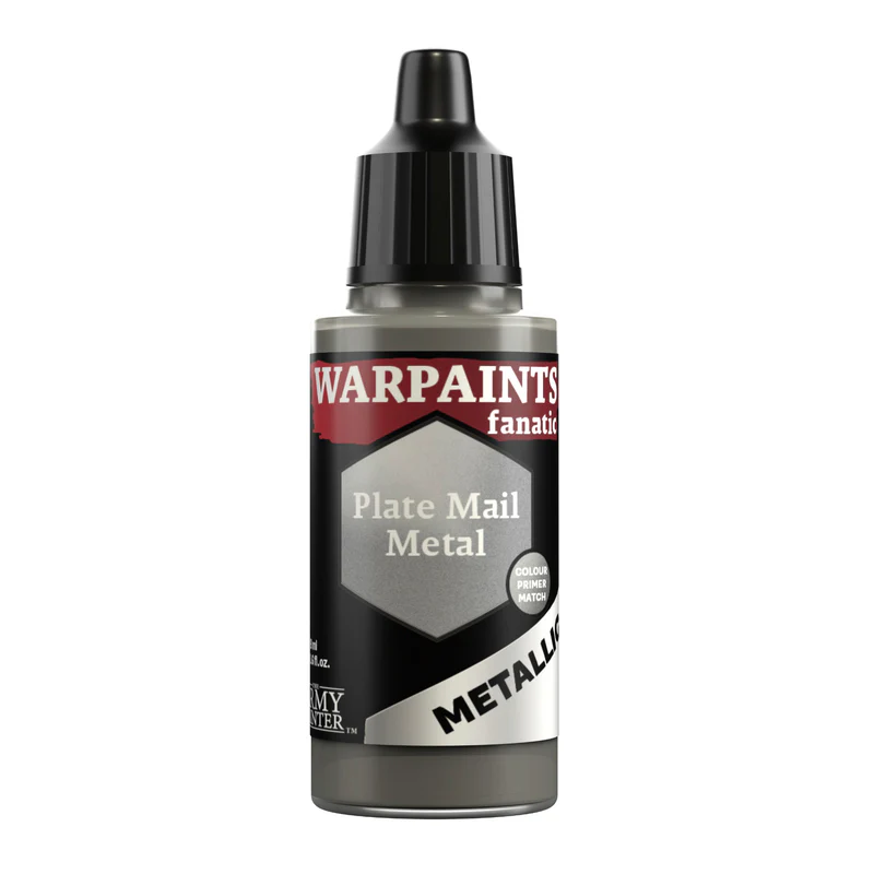 ARMY PAINTER WARPAINTS FANATIC METALLIC: PLATE MAIL METAL