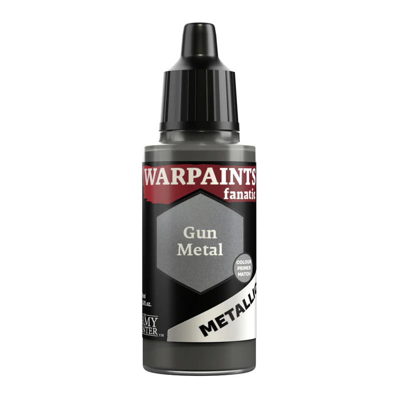 ARMY PAINTER WARPAINTS FANATIC METALLIC: GUN METAL