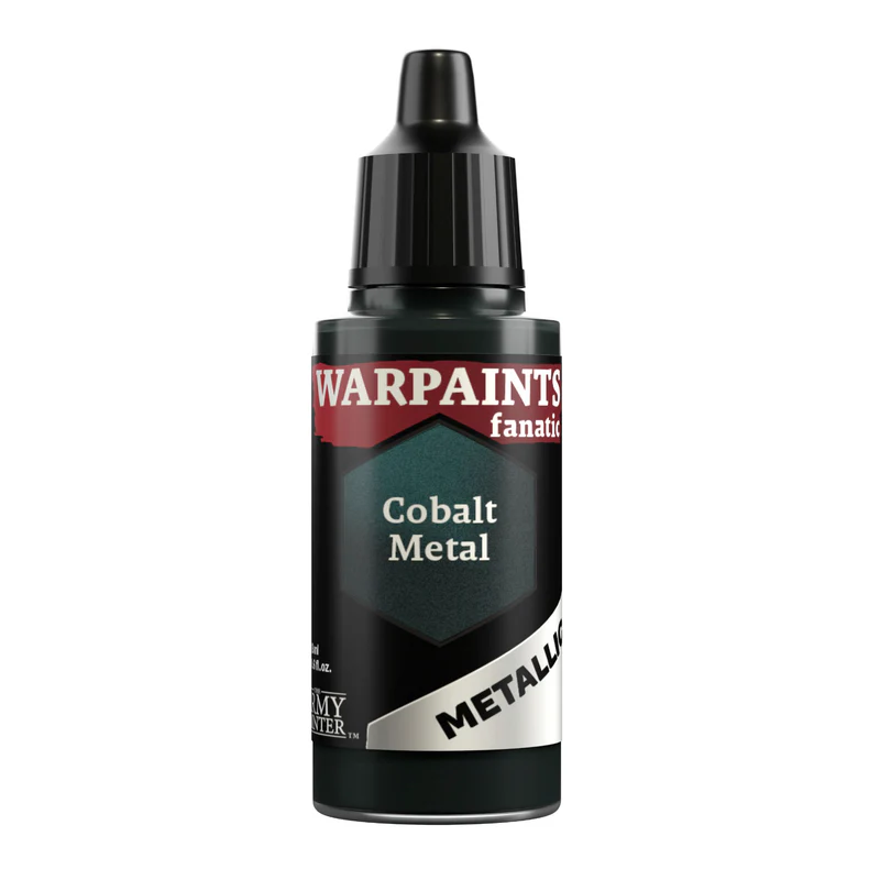 ARMY PAINTER WARPAINTS FANATIC METALLIC: COBALT METAL