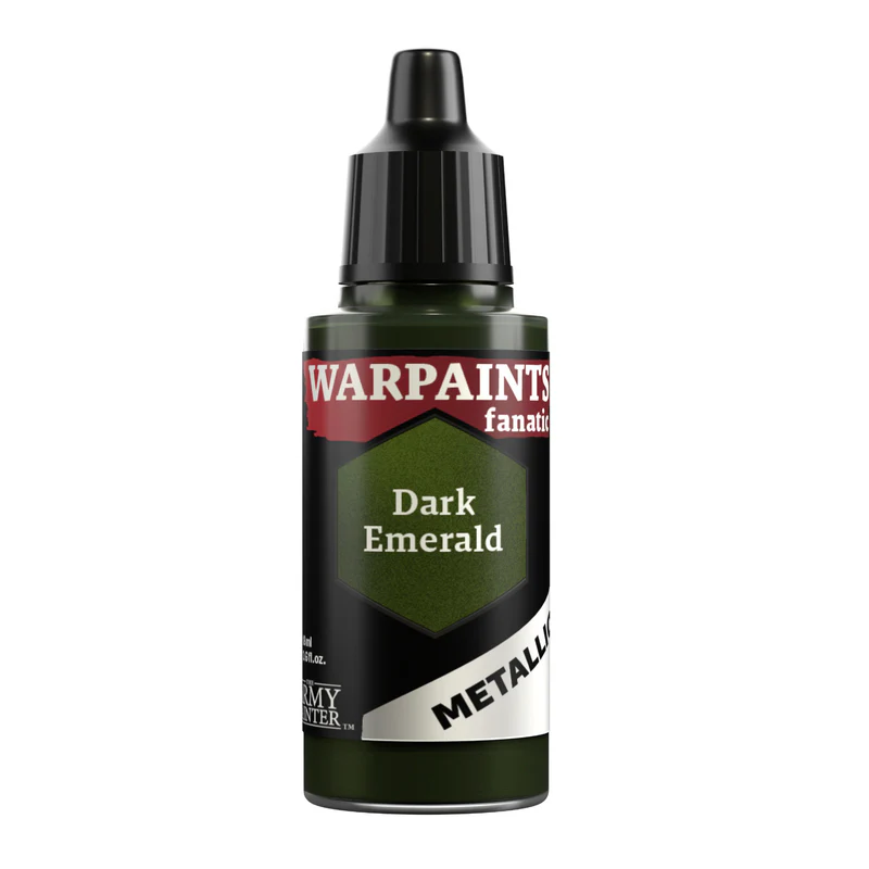 ARMY PAINTER WARPAINTS FANATIC METALLIC: DARK EMERALD