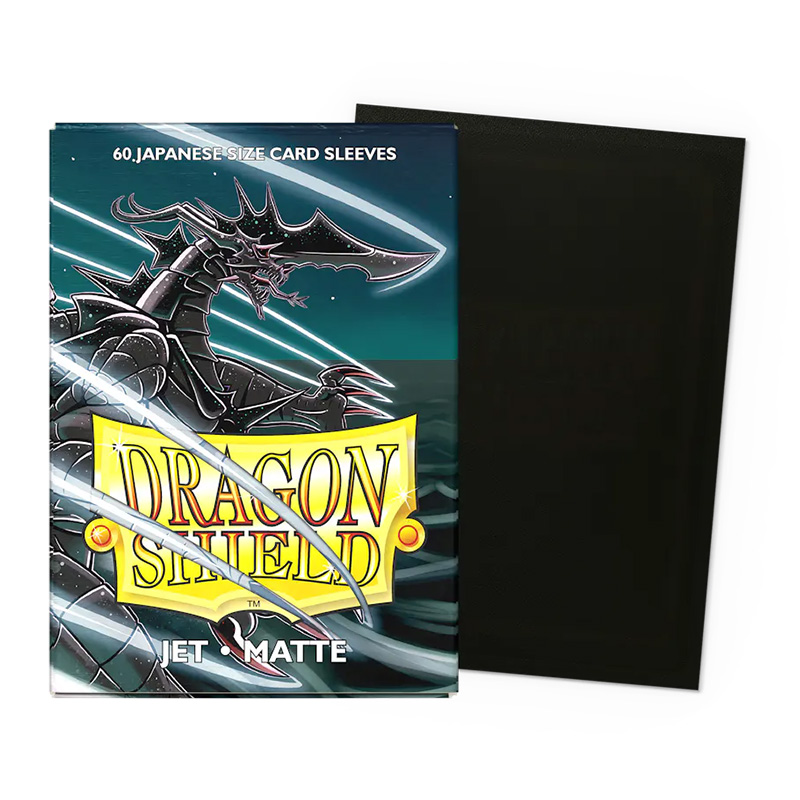 DRAGON SHIELD JAPANESE MATTE SLEEVES JET