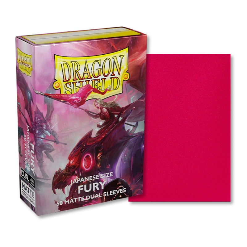 DRAGON SHIELD JAPANESE DUAL MATTE SLEEVES FURY