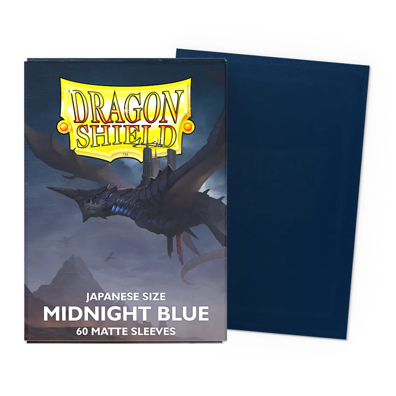 DRAGON SHIELD JAPANESE MATTE SLEEVES MIDNIGHT BLUE