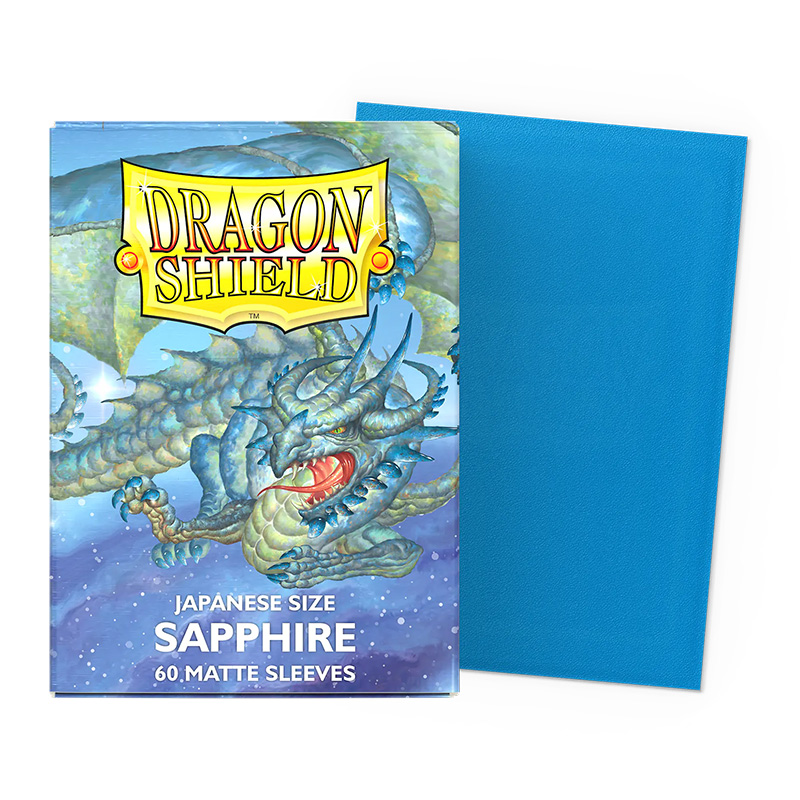 DRAGON SHIELD JAPANESE MATTE SLEEVES SAPPHIRE