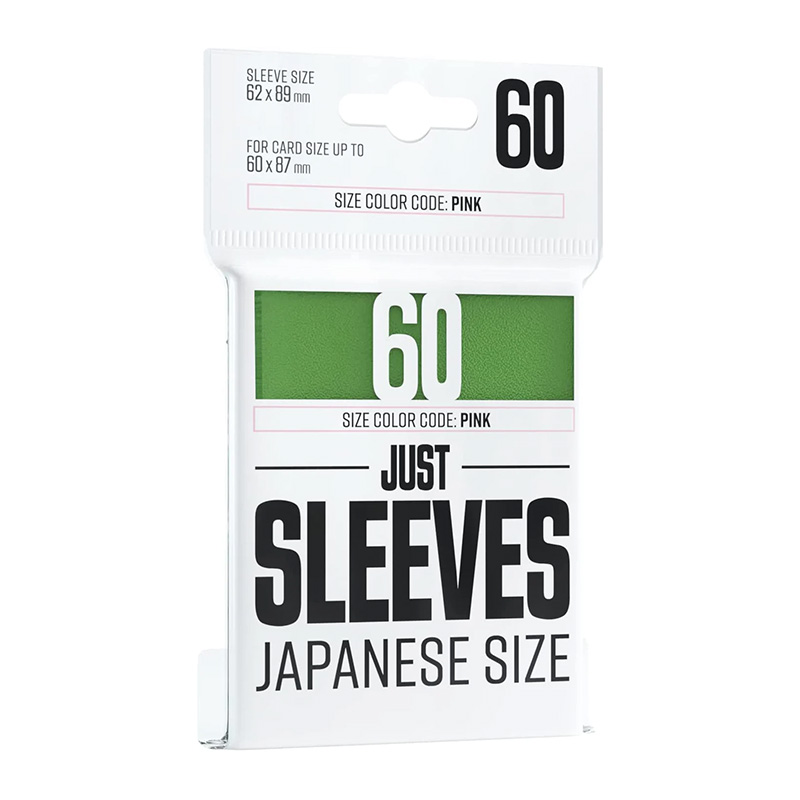 JUST SLEEVES - JAPANESE SIZE GREEN