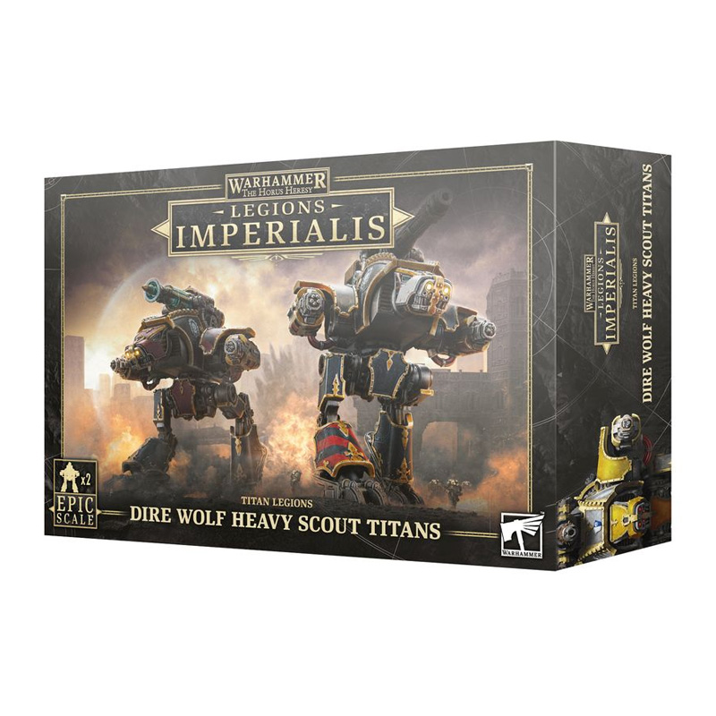 LEGIONS IMPERIALIS: DIRE WOLF HEAVY SCOUT TITANS