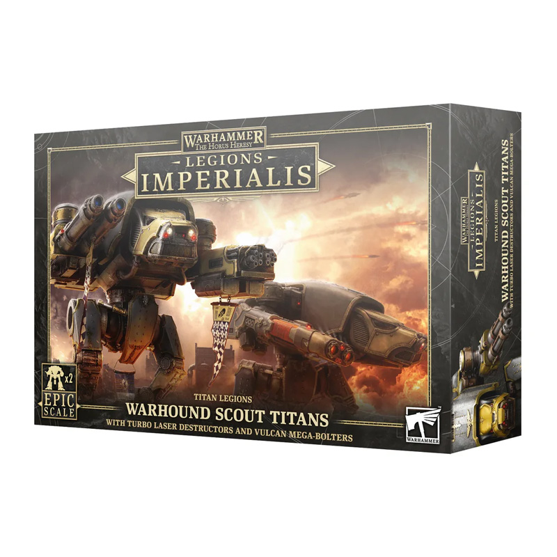 LEGIONS IMPERIALIS: WARHOUND SCOUT TITANS