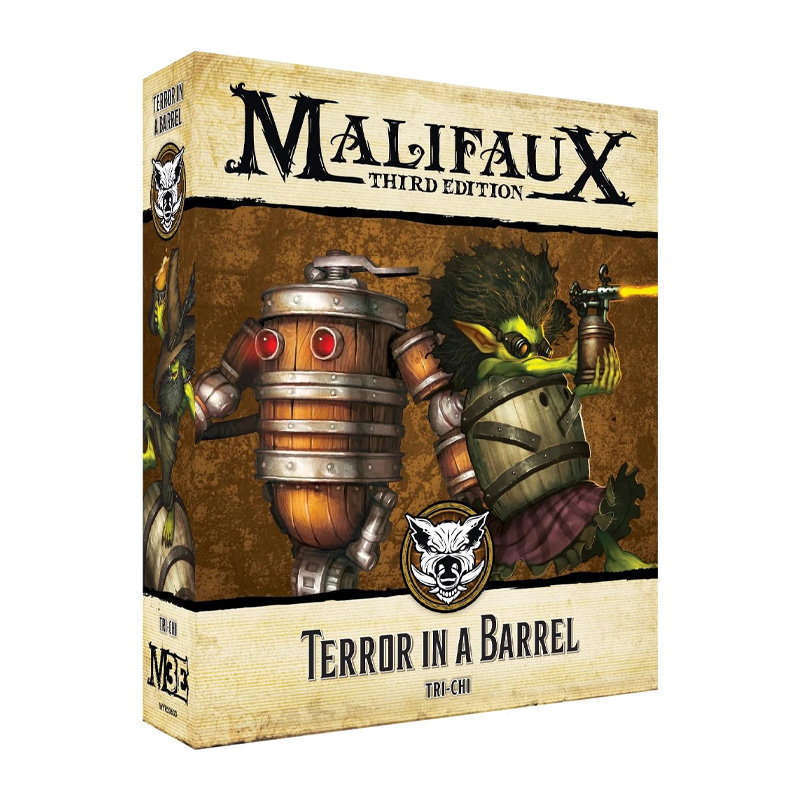 MALIFAUX 3RD EDITION - TERROR IN A BARREL