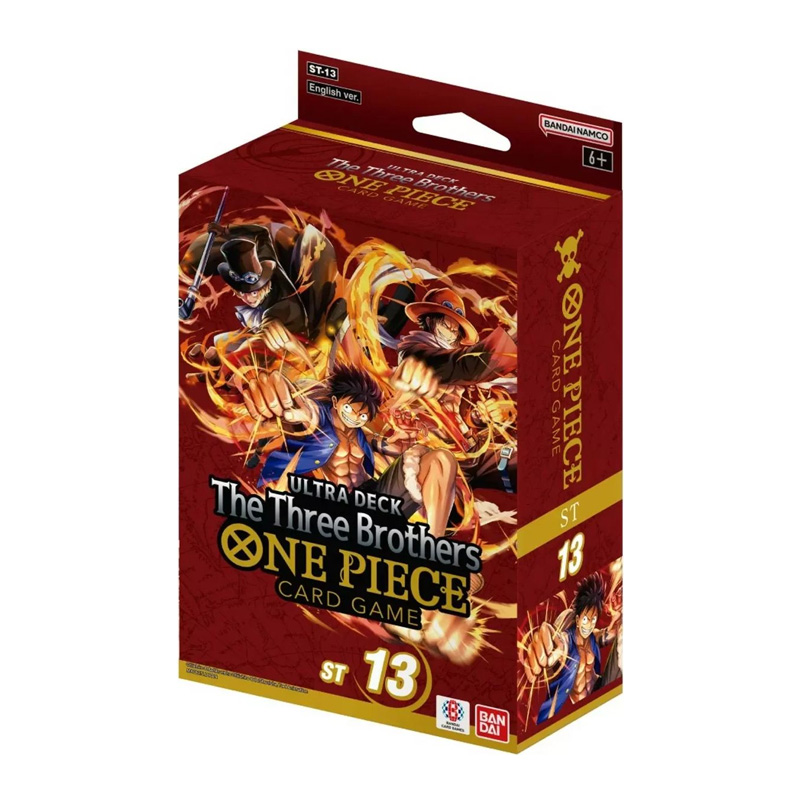 ONE PIECE CARD GAME THE THREE BROTHERS ST13 ULTRA DECK