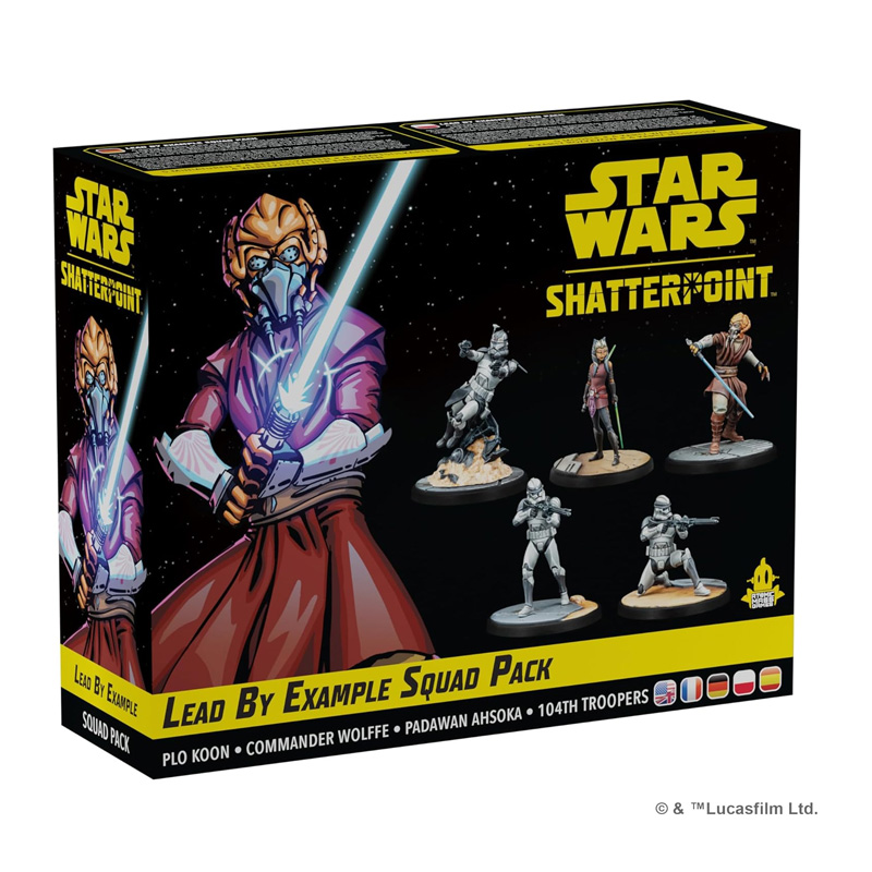 STAR WARS: SHATTERPOINT LEAD BY EXAMPLE SQUAD PACK