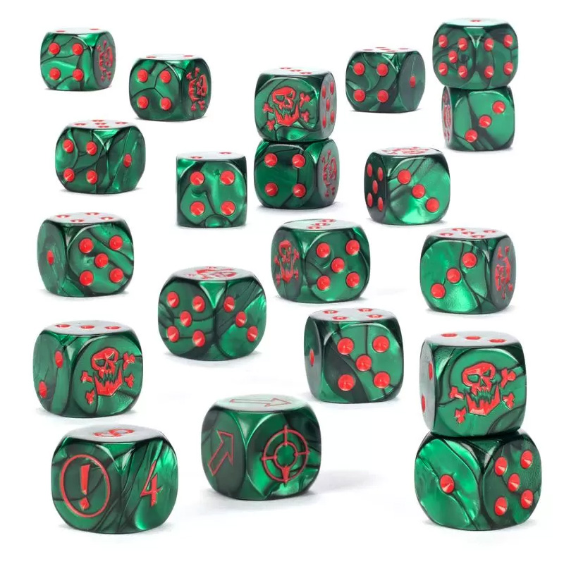 THE OLD WORLD: ORC & GOBLIN TRIBES DICE