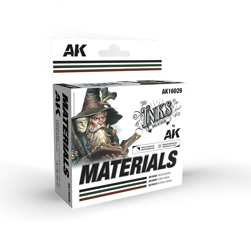 16026 - INKS MATERIALS SET