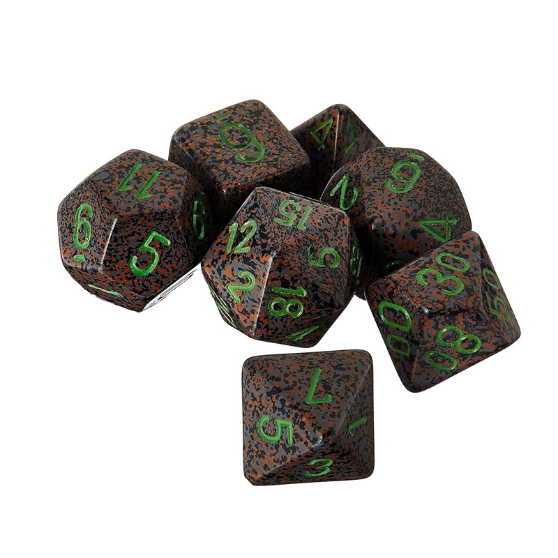 CHESSEX SPECKLED EARTH SET OD 7 KOCKICA