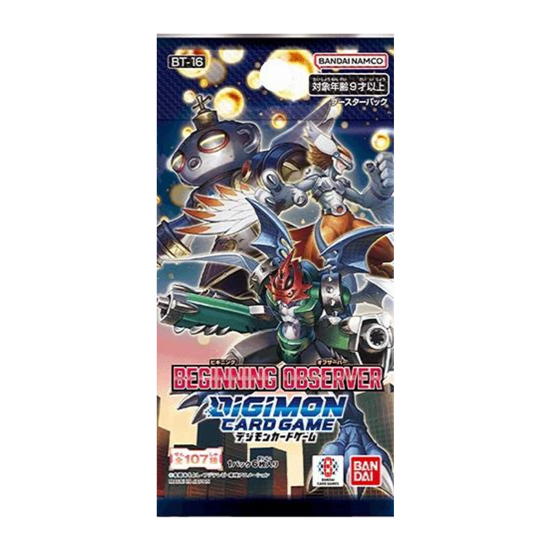 DIGIMON CARD GAME - BT16 BEGINNING OBSERVER BOOSTER