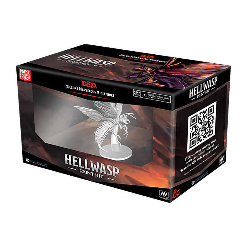 DUNGEONS & DRAGONS NOLZUR'S: PAINT KIT - HELLWASP