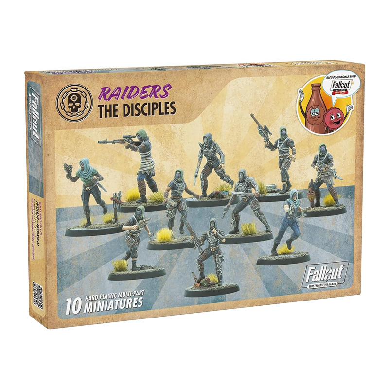 FWW: FALLOUT: MINIATURES: RAIDERS - THE DISCIPLES