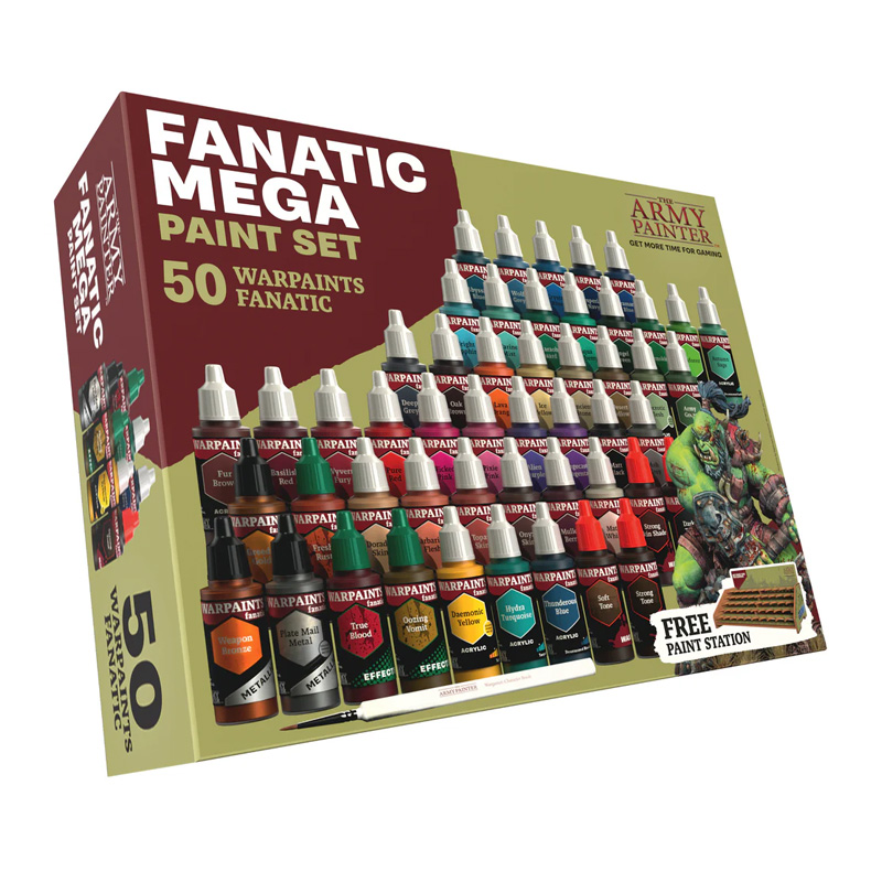 THE ARMY PAINTER - WARPAINTS FANATIC: MEGA SET