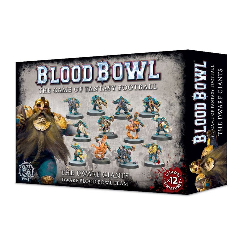 BLOOD BOWL - THE DWARF GIANTS BLOOD BOWL TEAM