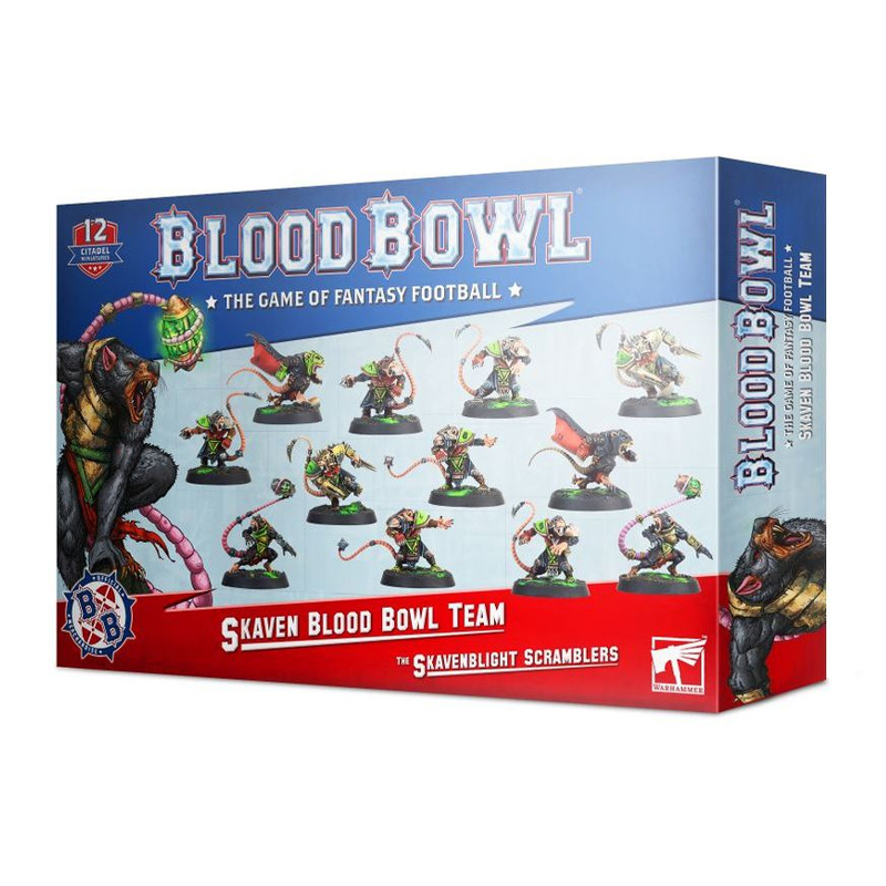 BLOOD BOWL - THE SKAVENBLIGHT SCRAMBLERS TEAM