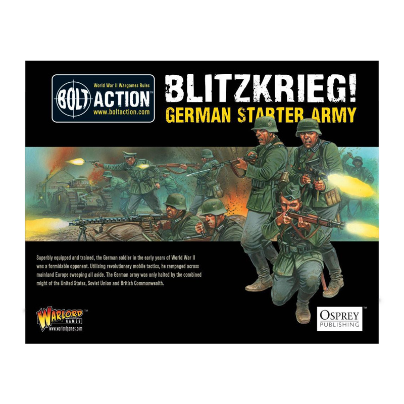 BOLT ACTION - BLITZKRIEG! GERMAN HEER STARTER ARMY