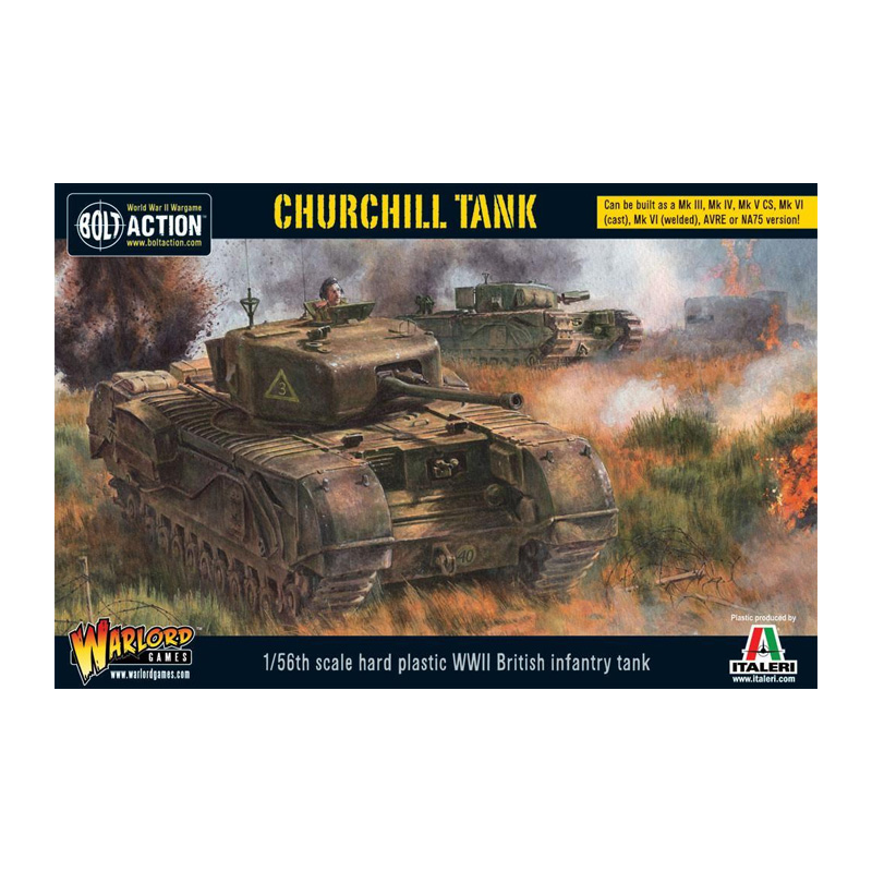 BOLT ACTION - CHURCHILL TANK