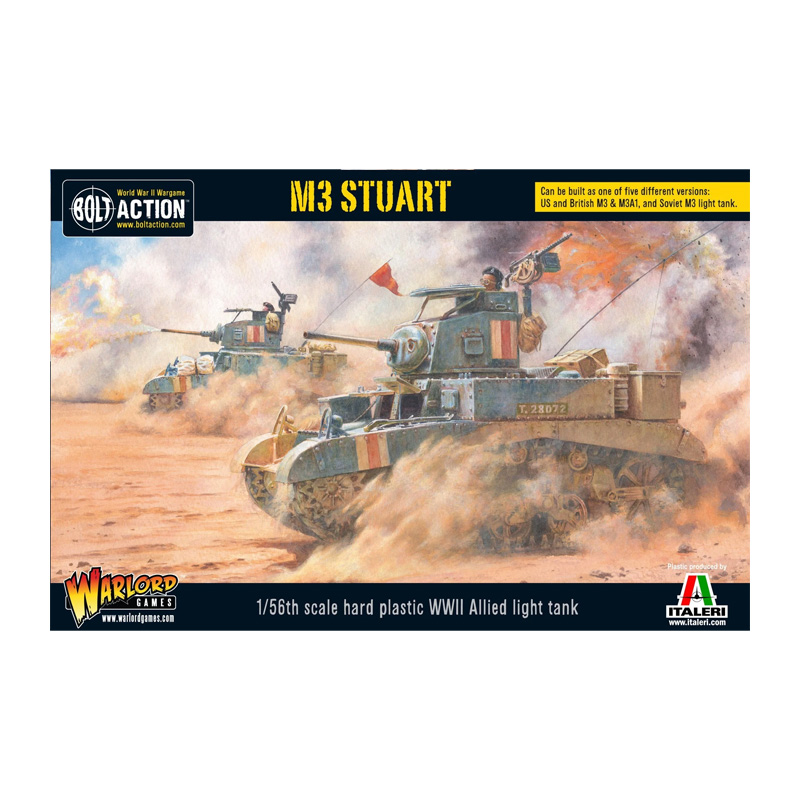 BOLT ACTION - M3 STUART TENK