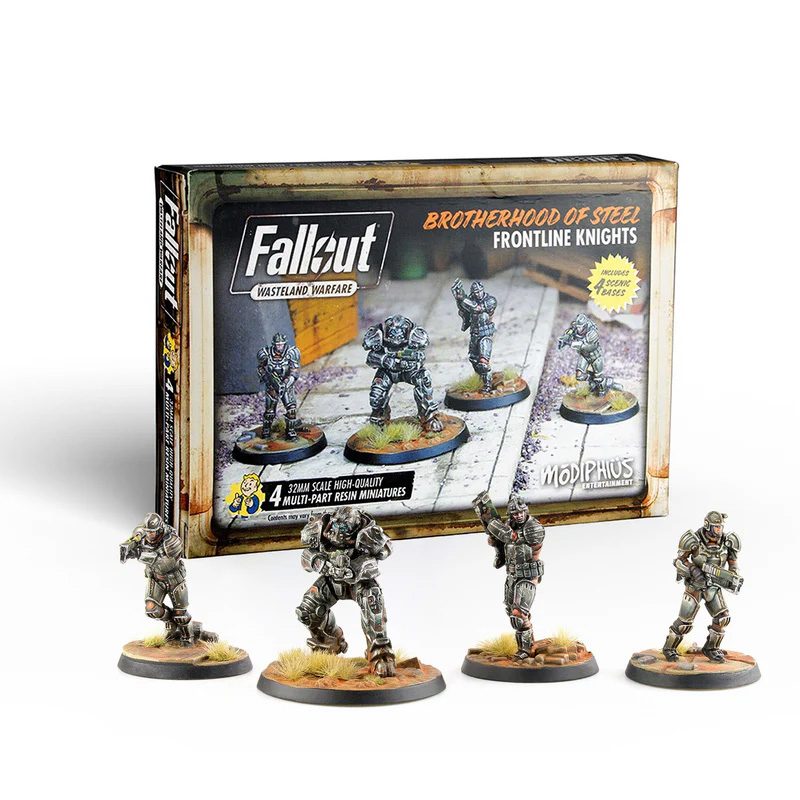 FALLOUT WASTELAND WARFARE - BROTHERHOOD OF STEEL FRONTLINE KNIGHTS