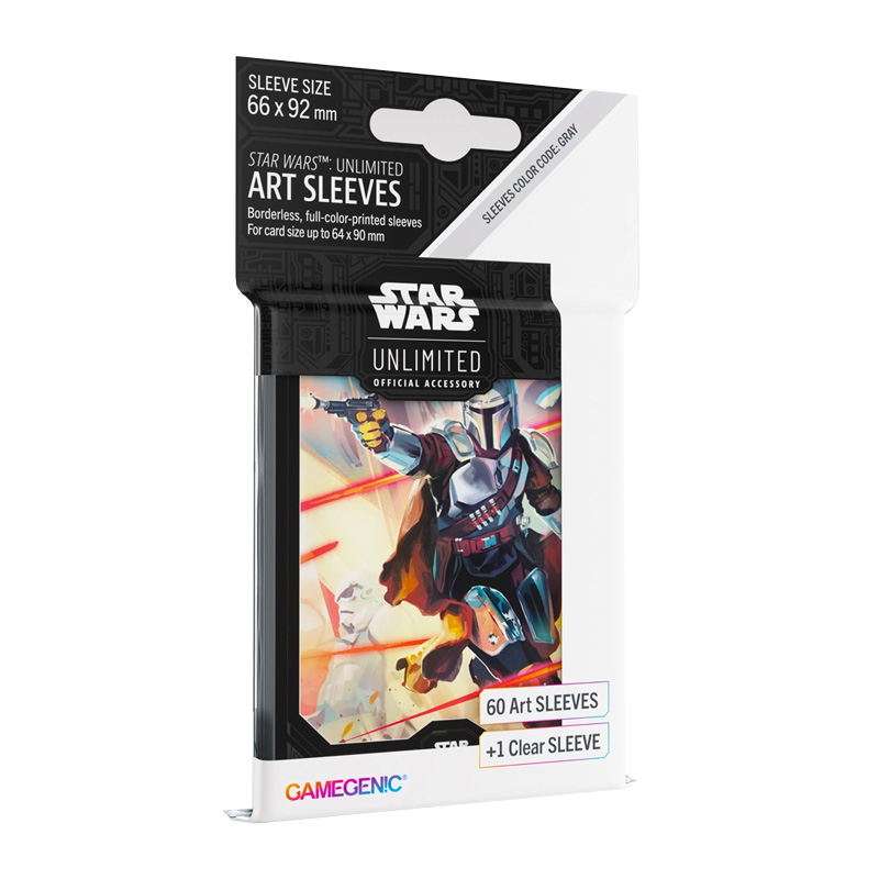 GAMEGENIC STANDARD STAR WARS: UNLIMITED SLEEVES - MANDALORIAN