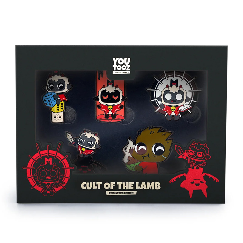 CULT OF LAMB PIN SET