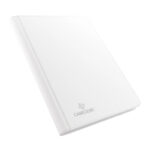 GAMEGENIC 18 POCKET PORTFOLIO ZIP UP ALBUM WHITE