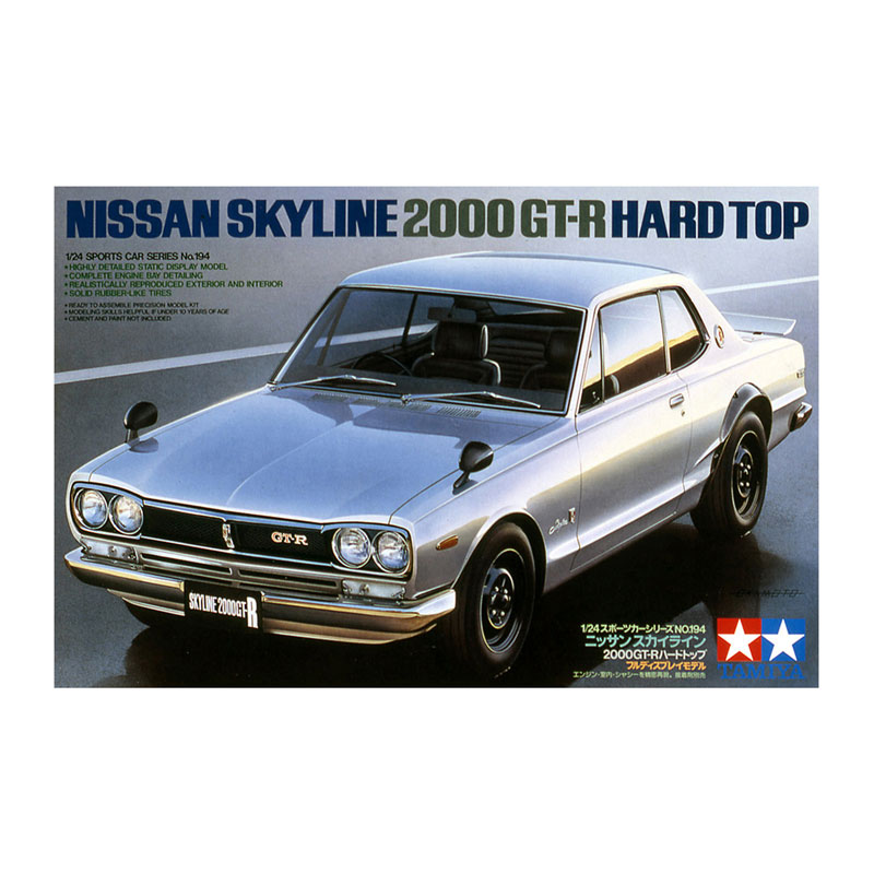 24194 - NISSAN SKYLINE 2000 GT-R H. T. 1/24