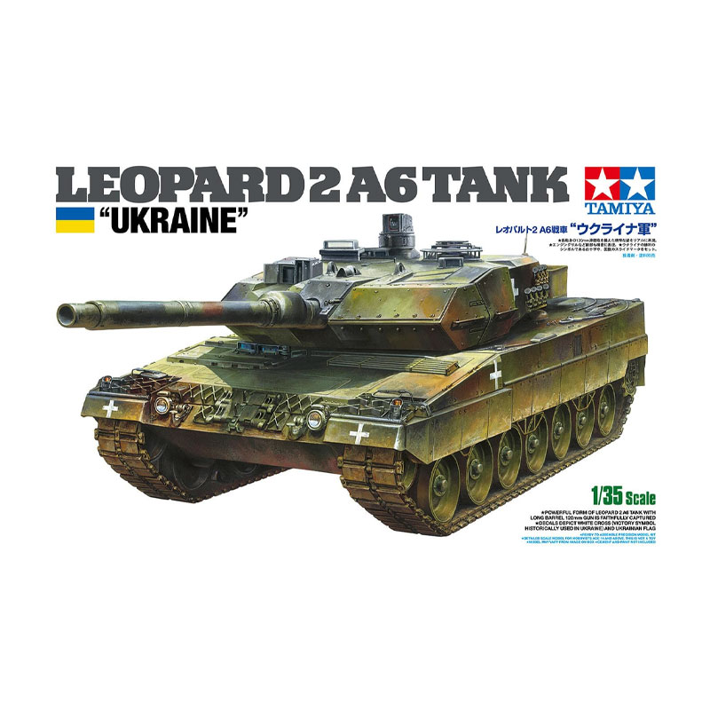 25207 - BW KPZ LEOPARD 2 A6 UKRAINE 1/35