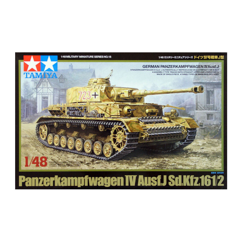 32518 - GERMAN PZ.KPFW. IV AUSF. J 1/48