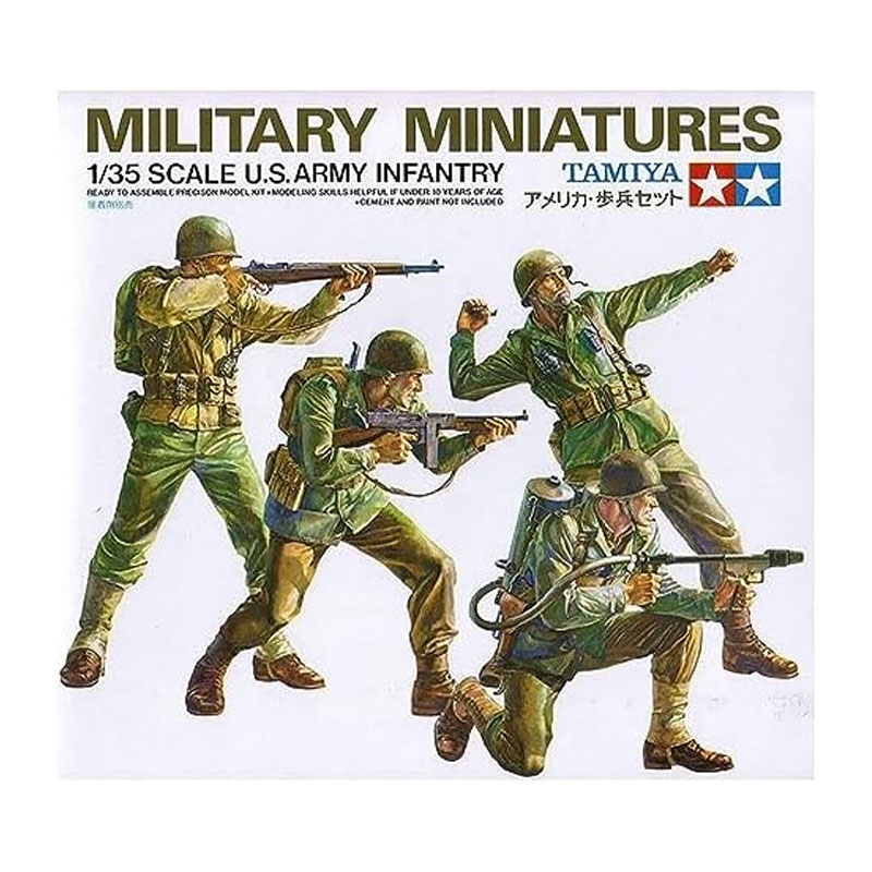 35013 - FIGURE SET US ARMY INFANTRY 1/35