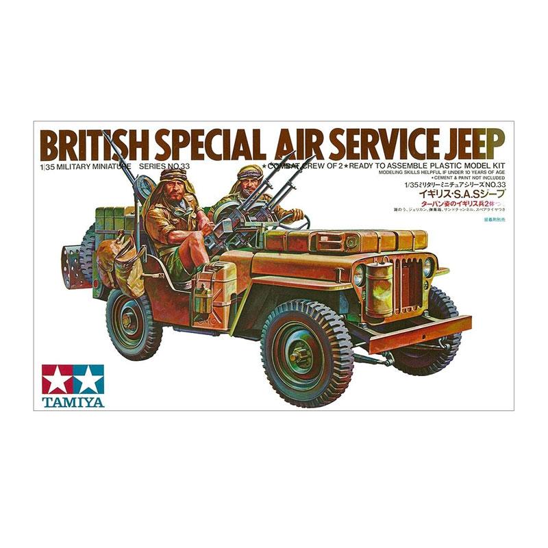 35033 - BRITISH S.A.S OFF-ROAD VEHICLE 1/35