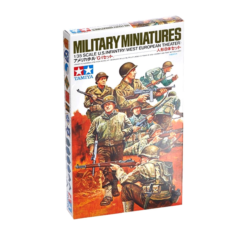 35048 - FIGURE SET US INFANTRY WINTER EUROPE 1/35