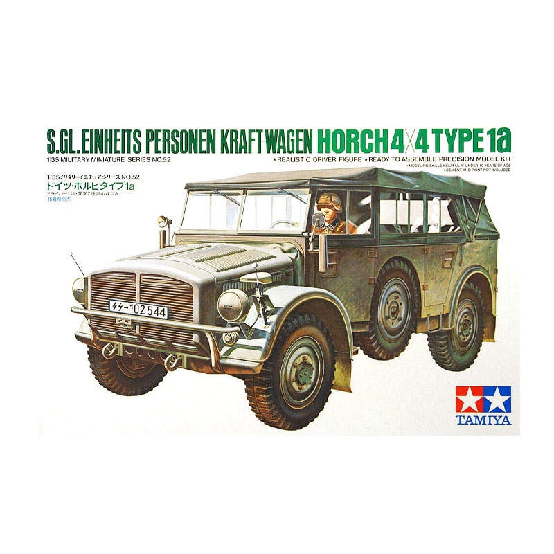 35052 - GERMAN HORCH 4X4 TYPE 1A VEHICLE 1/35