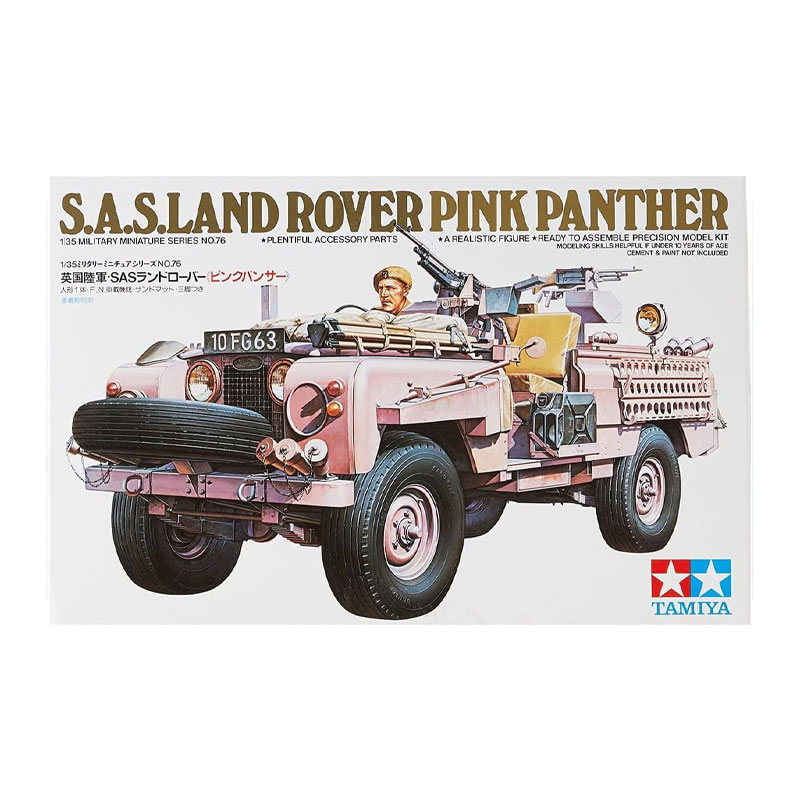 35076 - BRIT.SAS LAND ROVER P.PANT. 1/35