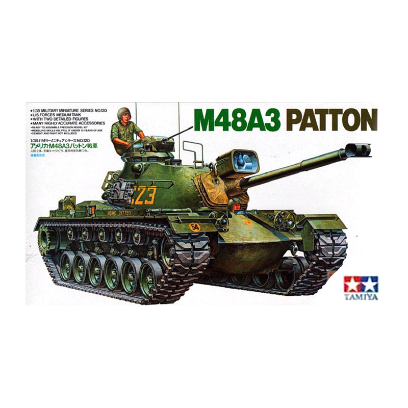 35120 - US MED.MBT M48A3 PATTON 1/35