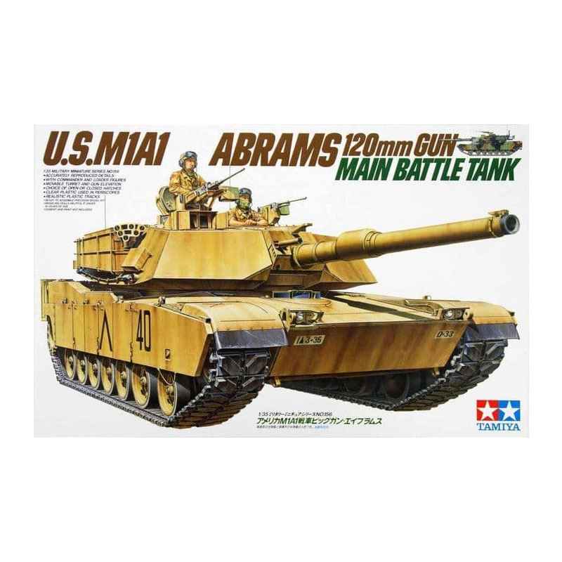 35156 - US MBT M1A1 ABRAMS 1/35