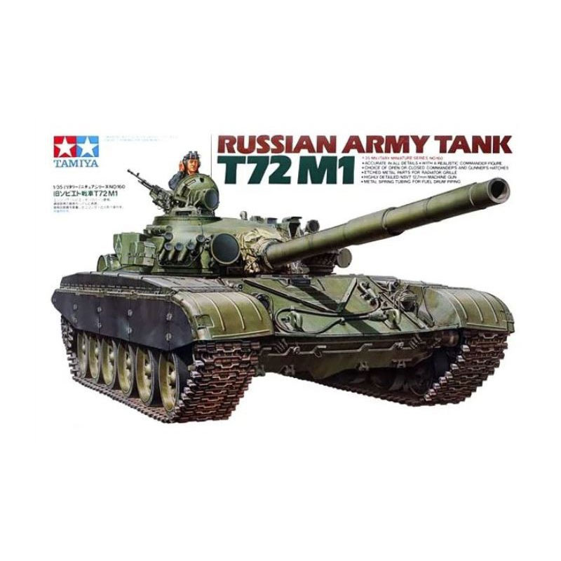 35160 - RUSSIAN T72M1 ARMY TANK 1/35