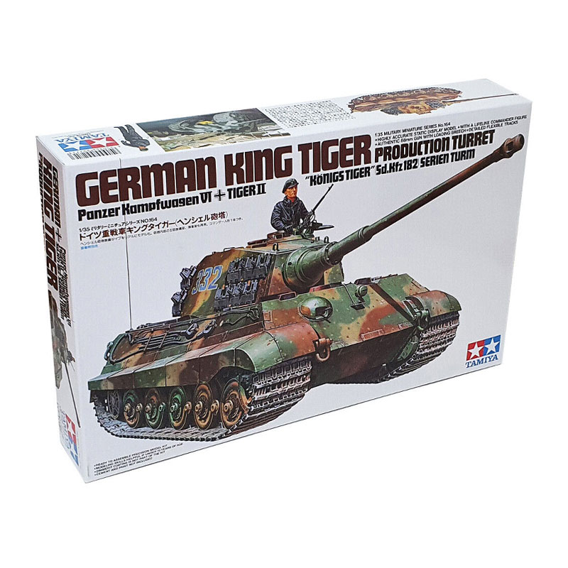 35164 - GER. SDKFZ.182 PZ VI KINGTIGER 1/35