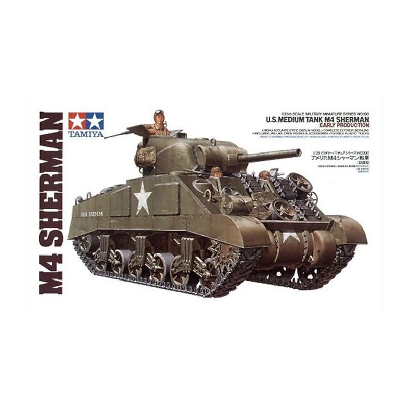 35190 - US MED.TANK M4 SHERMAN EA. 1/35