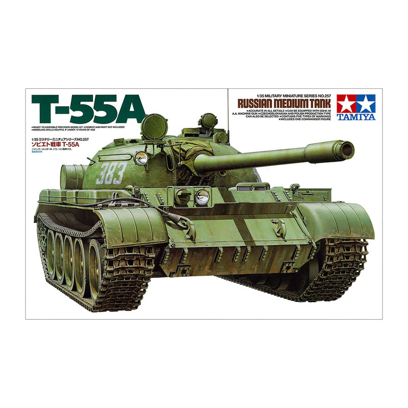 35257 - SOV. MED.MBT T-55 A 1/35