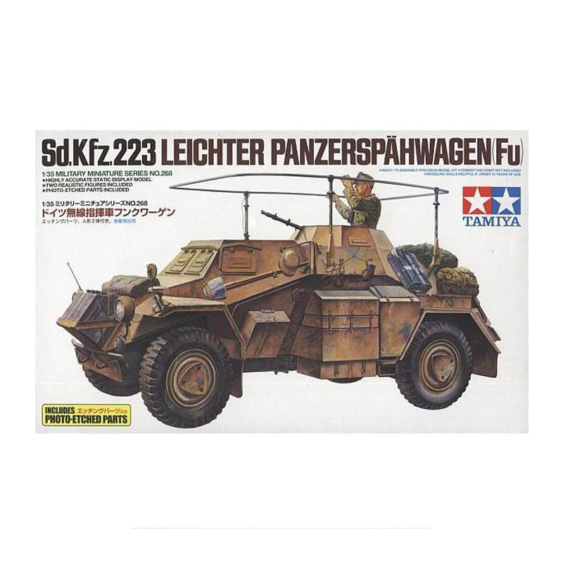 35268 - GERMAN SDKFZ.223 LIGHT ARM.VEHICLE 1/35