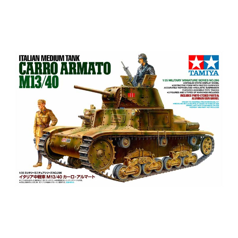 35296 - ITAL. MTK. CARRO ARMATO M13/40 1/35