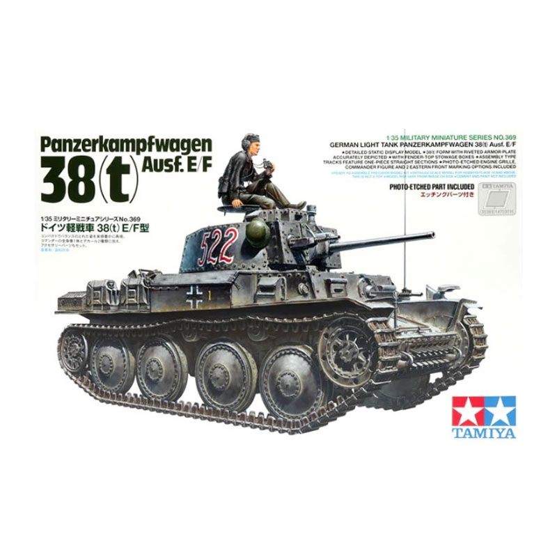 35369 - GERMAN 38(t) AUSF. E/F 1/35