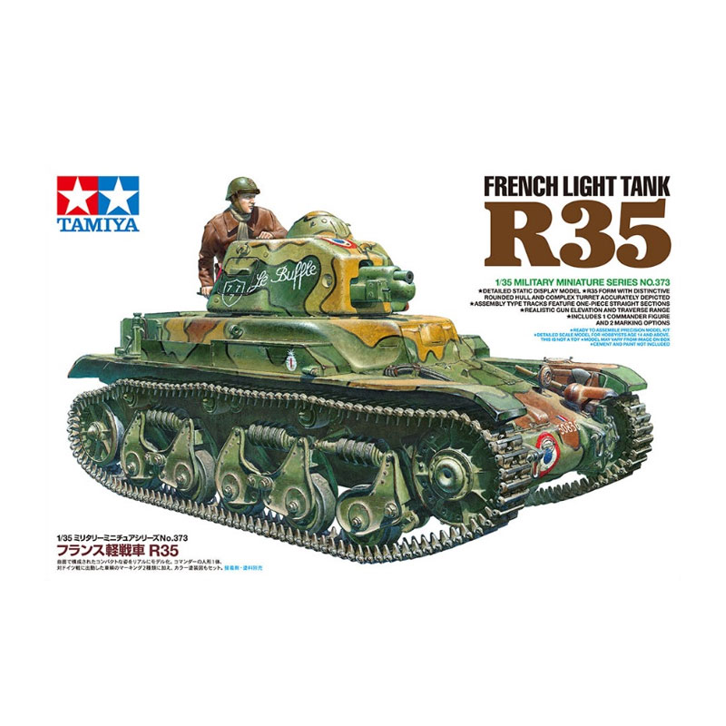 35373 - FRENCH TANK R35 1/35