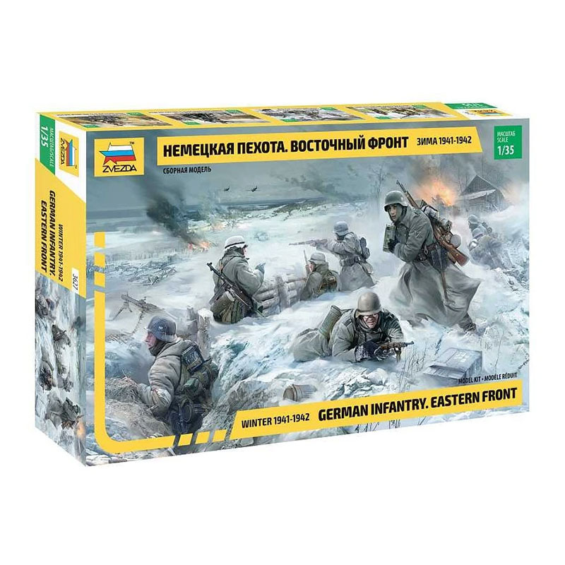 3627 - GERMAN INFANTRY WINTER 1941/42 1/35