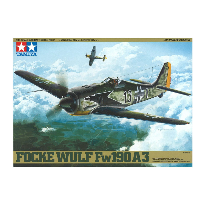 61037 - GER. FOCKE WULF FW190 A-3 1/48